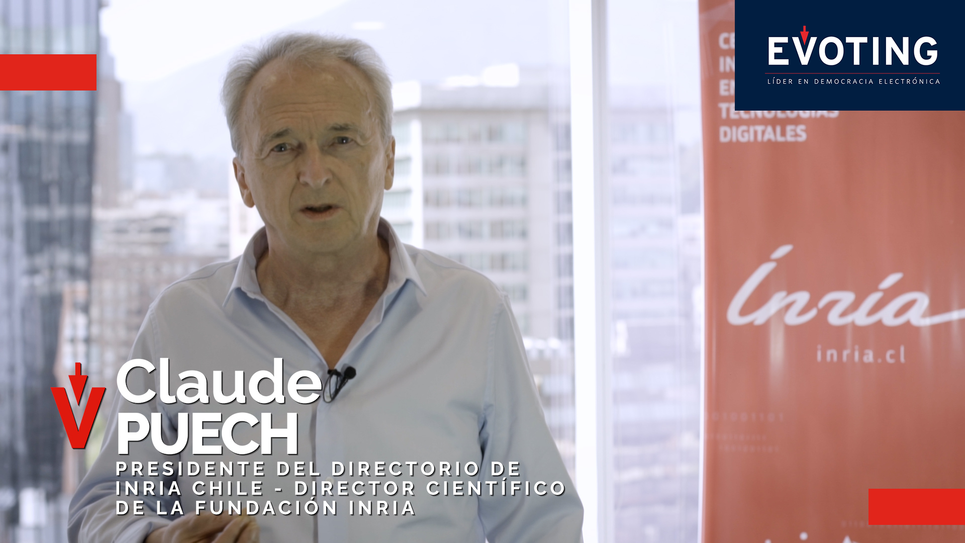 Claude Peuch, Presidente del Directorio de Inria Chile y Director Científico de la Fundación Inria, comparte sus reflexiones sobre cómo fue aportar al crecimiento de EVoting durante sus inicios y cómo ve la proyección del voto electrónico en la región y el resto del mundo