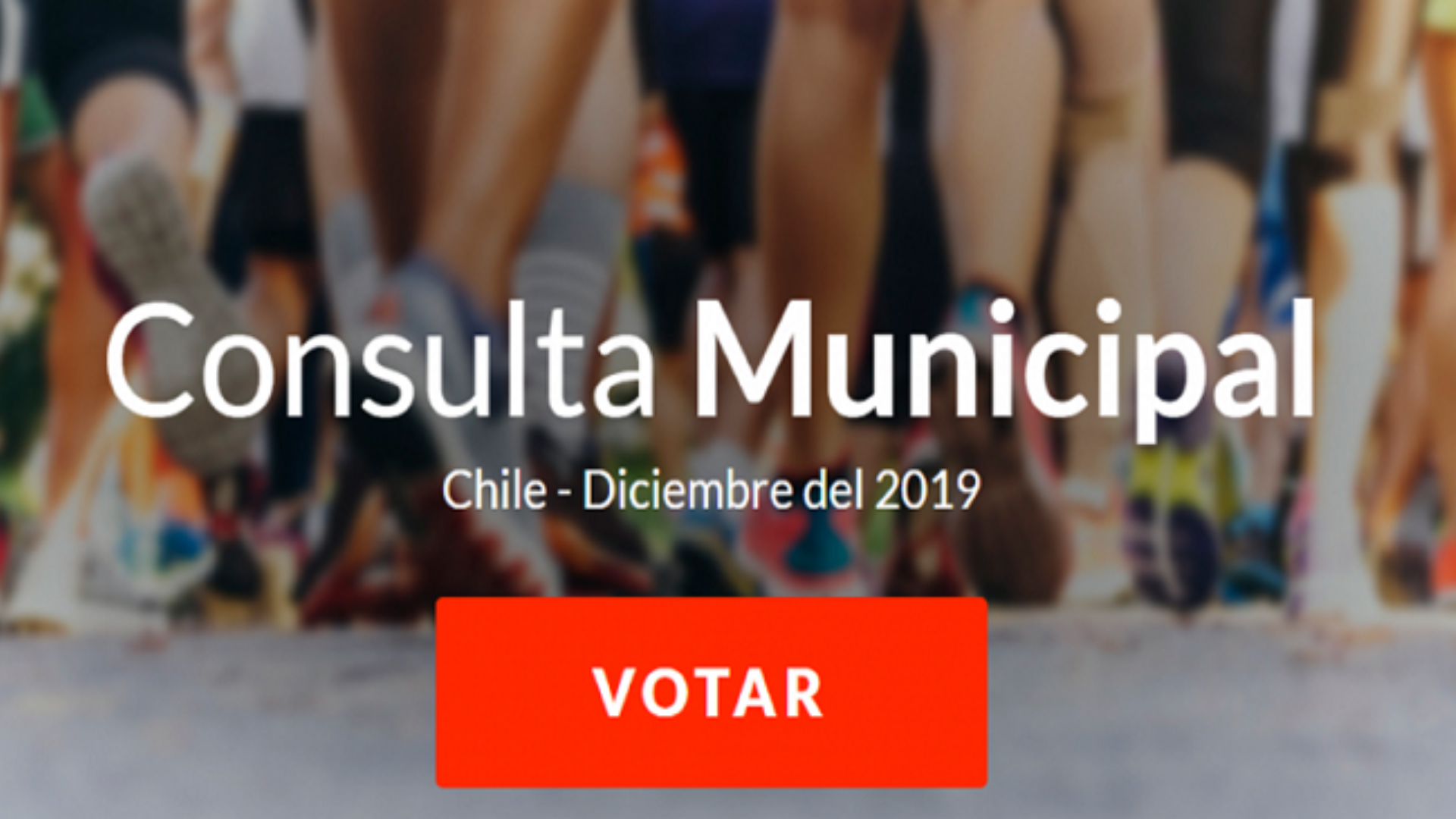 Consulta Municipal Diciembre 2019, Chile